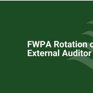 External Auditor Annoucement