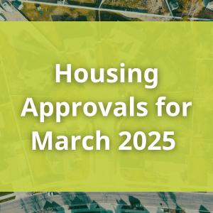 Australian Housing Approvals for March 2025
